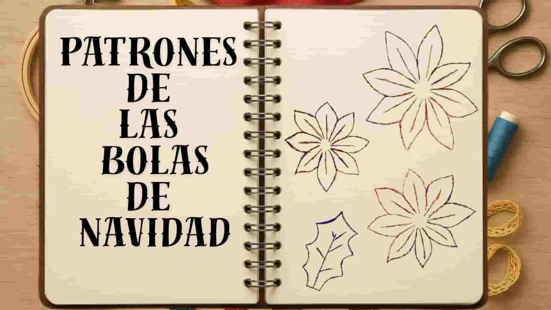 PATRONES BOLAS DE NAVIDAD